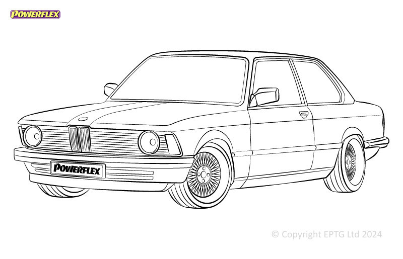 Powerflex bushes BMW Série 3 E21 (1978 - 1983) - BUN-PF-00150 - BUN-PF-00150