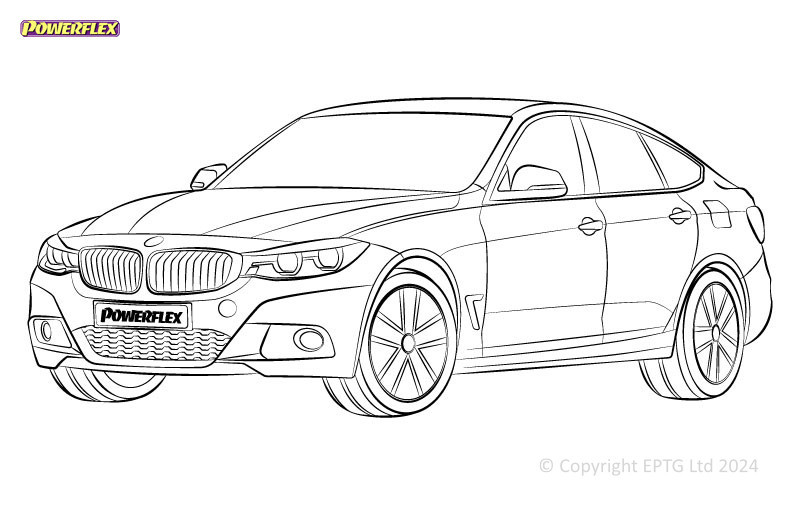 Powerflex bushes BMW Série 3 F34 GT xDrive (2013 - 2020) - BUN-PF-00163 - BUN-PF-00163