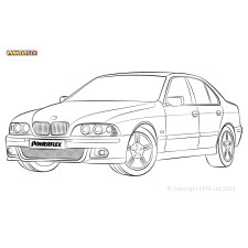 Silentblocuri Powerflex pentru BMW Seria 5 E39, de la 535 la 540 - BUN-PF-00177 - BUN-PF-00177