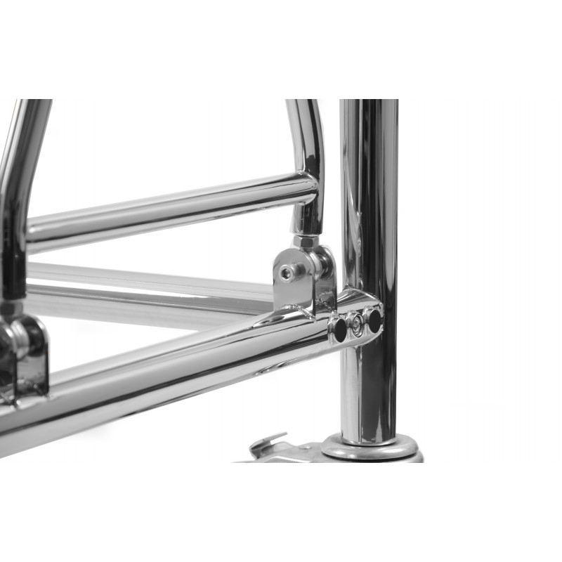 Carrello con pneumatici in acciaio inossidabile BG Racing lunghezza 2 m - BG-R116S - BGR116S - 5060252091015