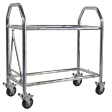 Carrello con pneumatici compatto in acciaio inossidabile 1385 mm x 475 mm per autocarri - GT2i - BG-R116SL - BGR116SL - 5060252091022
