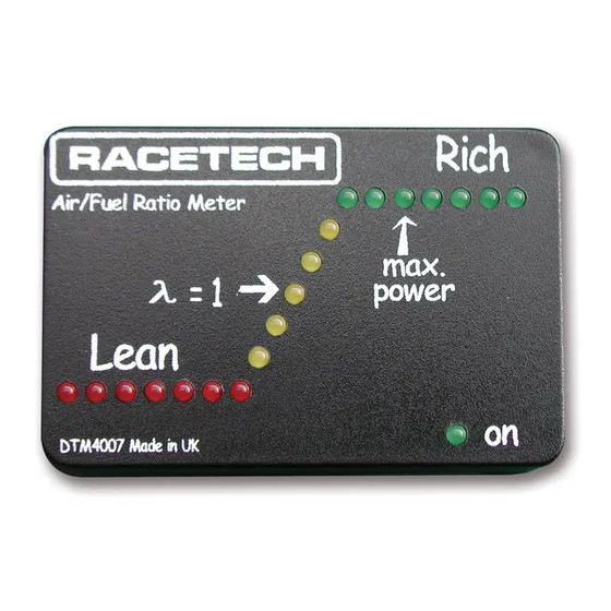 AFR Racetech LED-indicator voor de lucht-brandstofverhouding - RT-DTM4007 - DTM4007 - 3661768037928