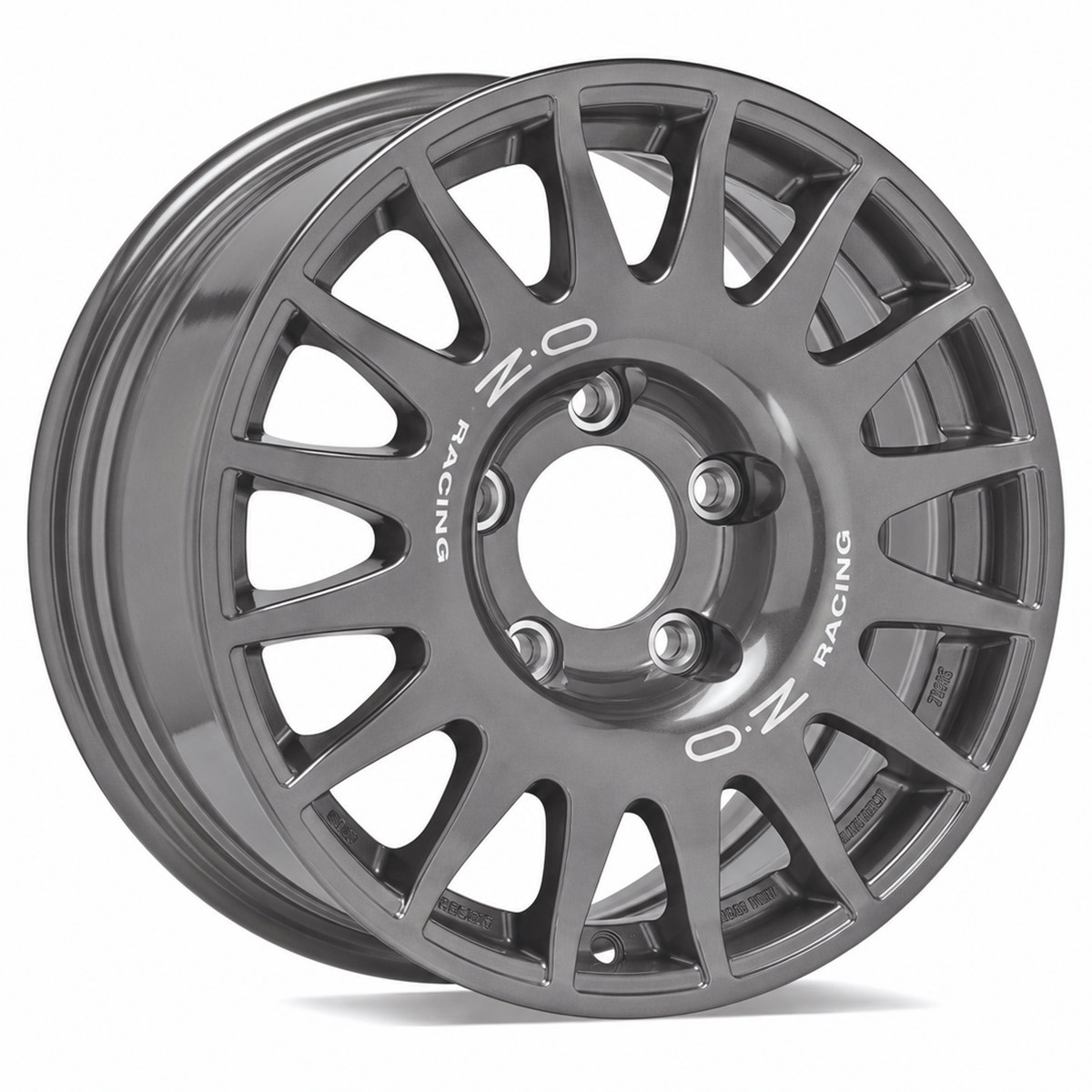 OZ Racing Rally Terra 15x7 Matte Graphite Gray Aluminum Rim - Toyota Yaris GR Rally2 - W01797051YF6 - OZ-RALLYTERRA-701526-A - W01797051 YF6 - 3666618799254