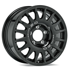 OZ Racing Rally Terra 15x6 Gloss Black Aluminum Rim - Renault Clio Rally3 - W01E10051YMN - OZ-RALLYTERRA-601537-N - W01E10051 YMN - 3666618799278