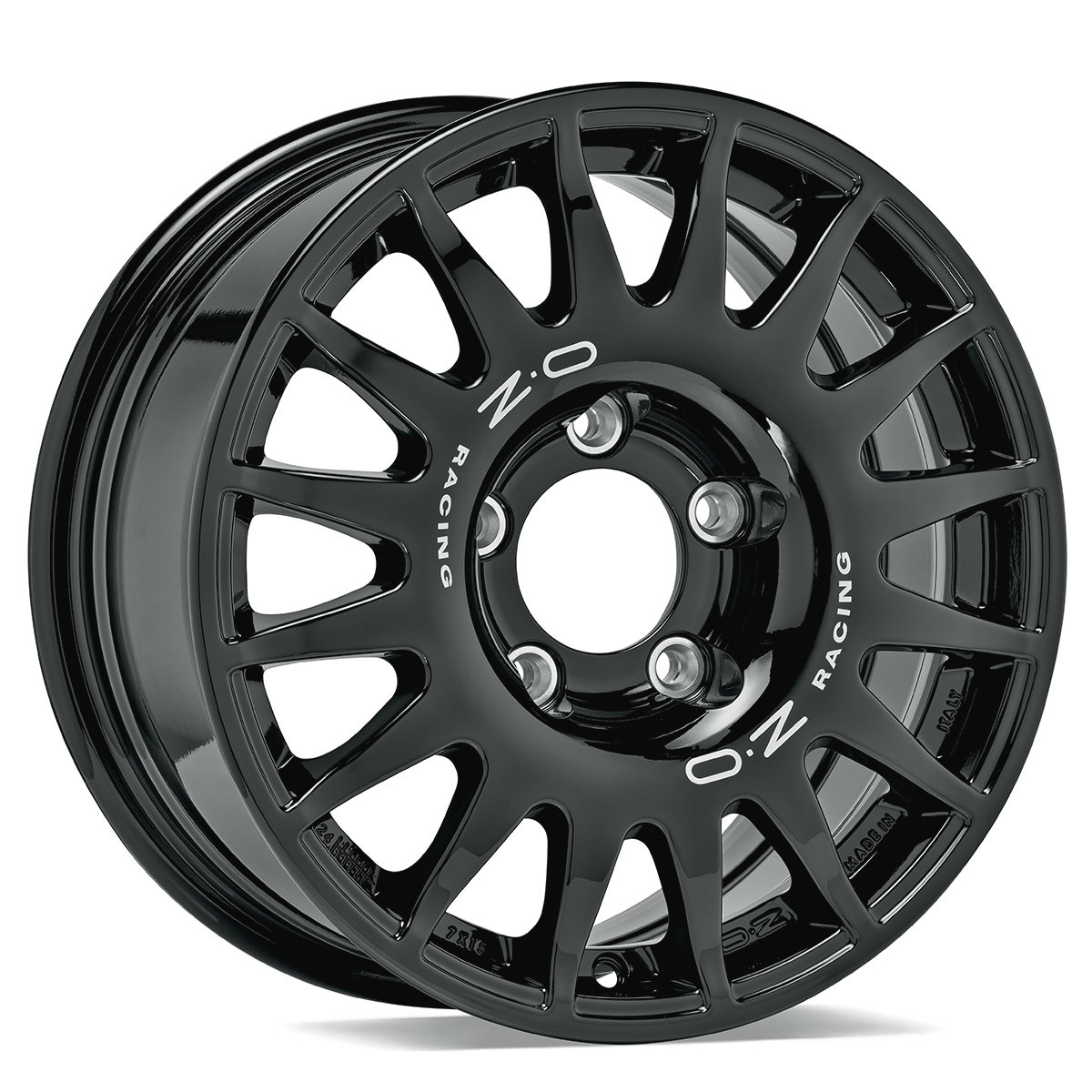 Jante alu OZ Racing Rally Terra 15x6 Noir brillant - Renault Clio Rally3 - W01E10051YMN - OZ-RALLYTERRA-601537-N - W01E10051 YMN - 3666618799278