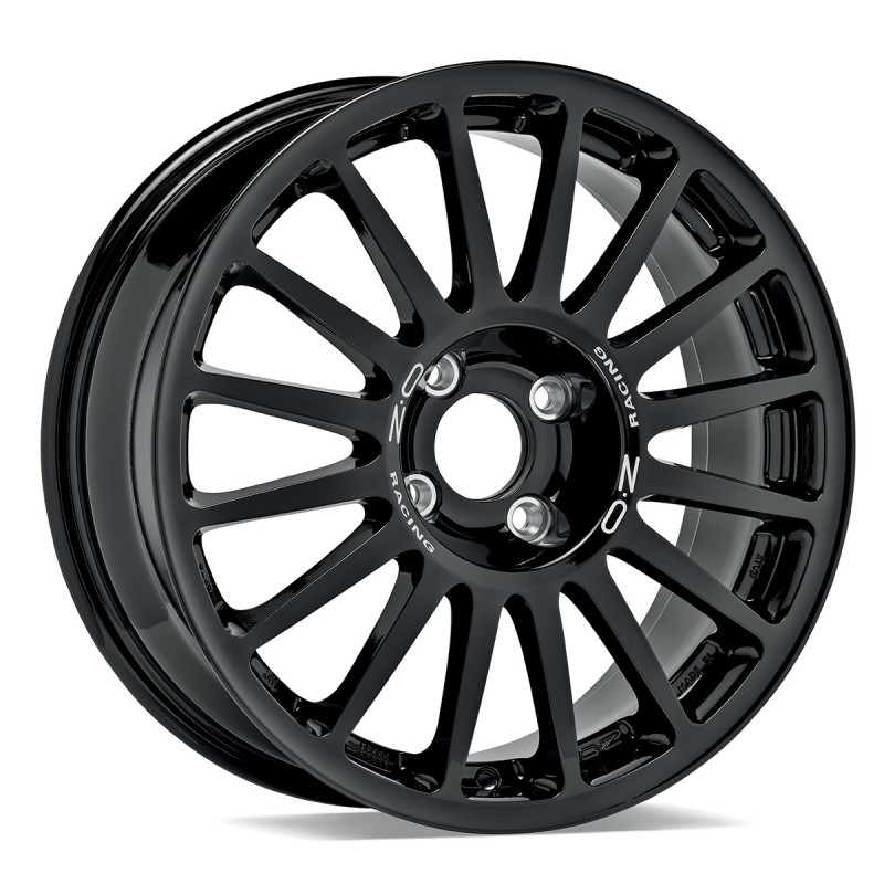 OZ Racing Superturismo Rally 5 16x6.5 Gloss Black Rim - Renault Clio Rally5 - W01530070YMN - OZ-SUPERTURISMORALLY5-651631-N - W01530070 YMN - 3666618799230