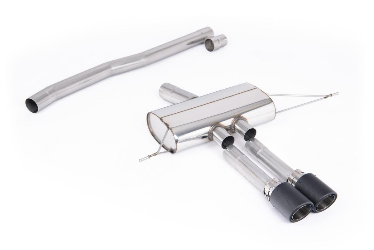 FAP Back Milltek SSXM496 - Sans silencieux primaire - Sorties Dual Jet-100 Carbone stocké - MLK-SSXM496-S - SSXM496-S - 3666618843025