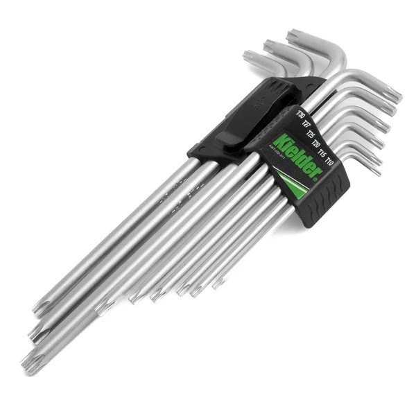 Set van 9 lange Torx sleutels KIELDER - KWT-202-01T - KWT-202-01T - 5060441194961