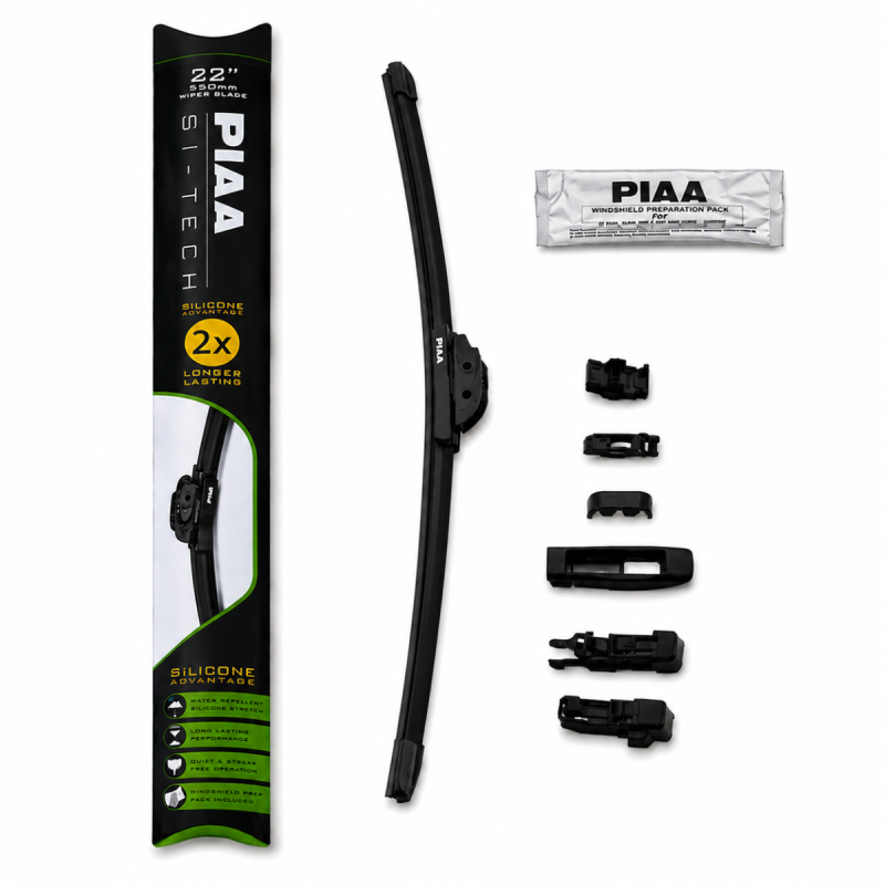 PIAA Si-Tech 97055B 550 mm Silicone Wiper Blade - PI-97055B - 97055B - 4960311063810