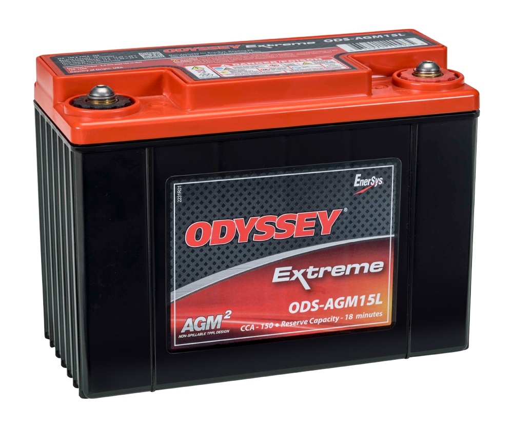 Batterie compétition AGM Odyssey Extreme PC545 ODS-AGM15L 13 Ah 545 PHCA - ODY-EXTREME-20 - ODS-AGM15L / PC545 - 3661768288276