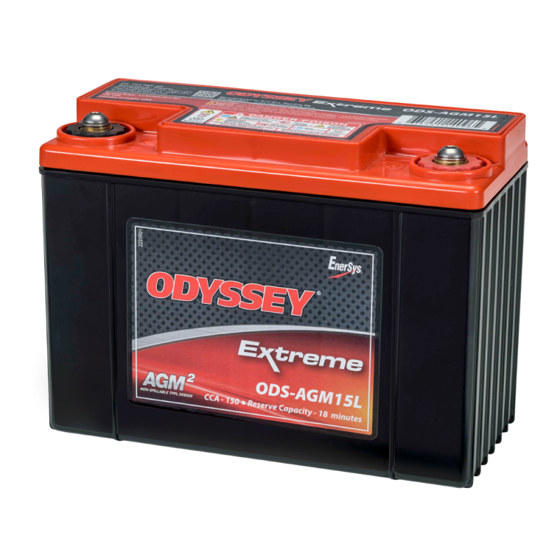 Odyssey Extreme PC545 ODS-AGM15L AGM-raceaccu 13 Ah 545 PHCA - ODY-EXTREME-20 - ODS-AGM15L / PC545 - 3661768288276
