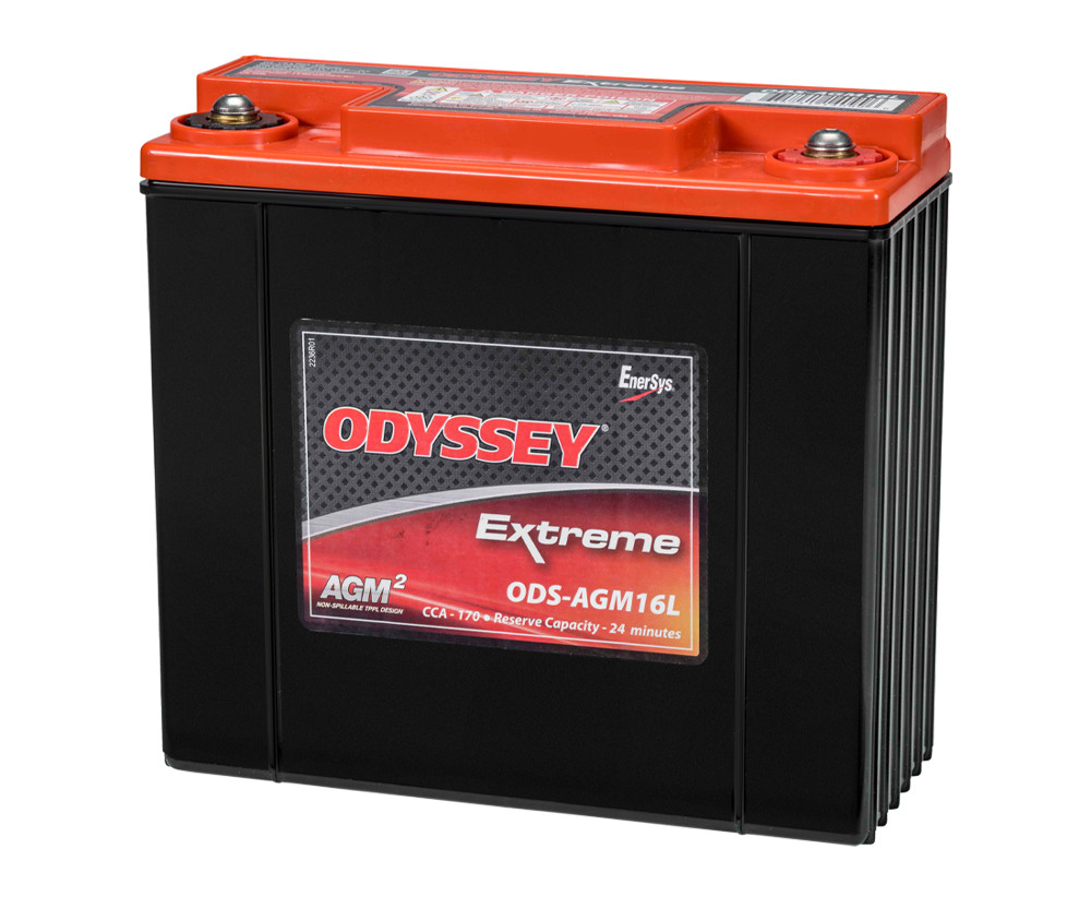 Batterie compétition AGM Odyssey Extreme PC680 ODS-AGM16L 16 Ah 680 PHCA - ODY-EXTREME-25 - ODS-AGM16L / PC680 - 3661768124475