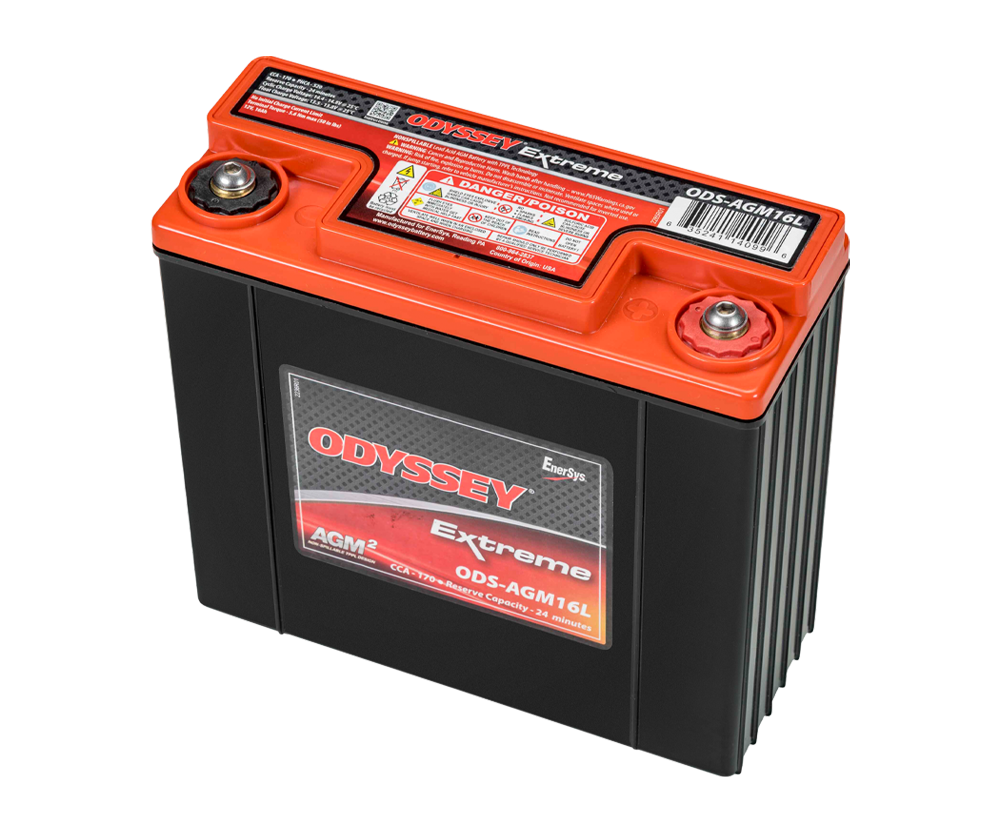 Odyssey Extreme PC680 ODS-AGM16L AGM-raceaccu 16 Ah 680 PHCA - ODY-EXTREME-25 - ODS-AGM16L / PC680 - 3661768124475