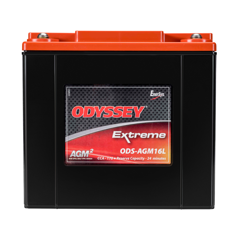 Odyssey Extreme Racing 25 PHCA 520/16 Ah 185/79/169/ 7.5kg Competition Battery - ODY-EXTREME-25 - ODS-AGM16L / PC680 - 3661768124475