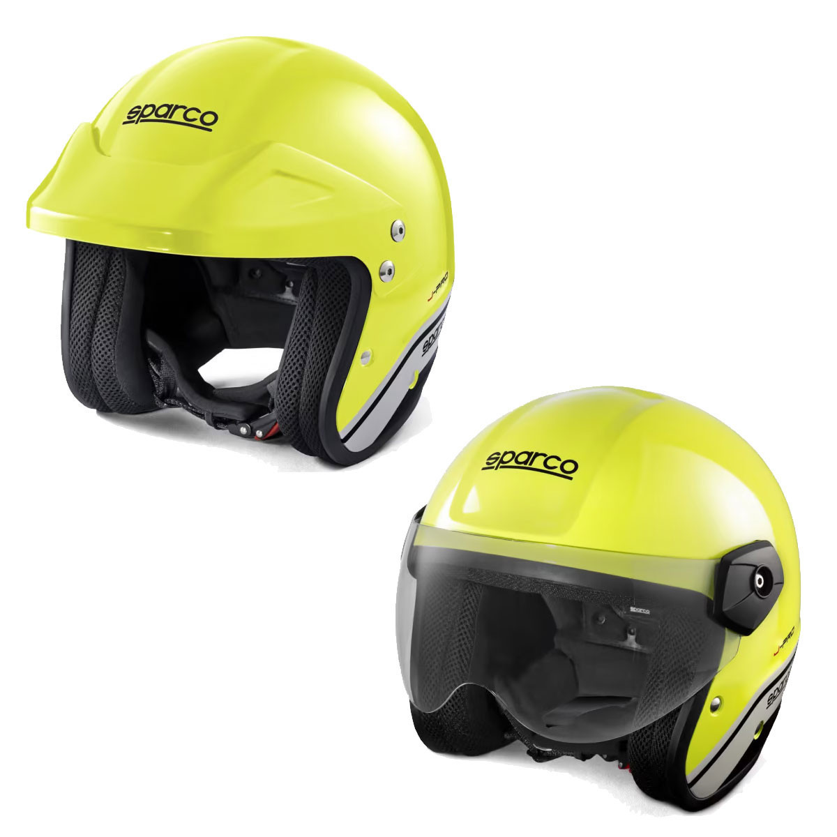 Casco jet Sparco J-PRO (ECE 22.06) - 003379.J.M - 003379GFNR2M