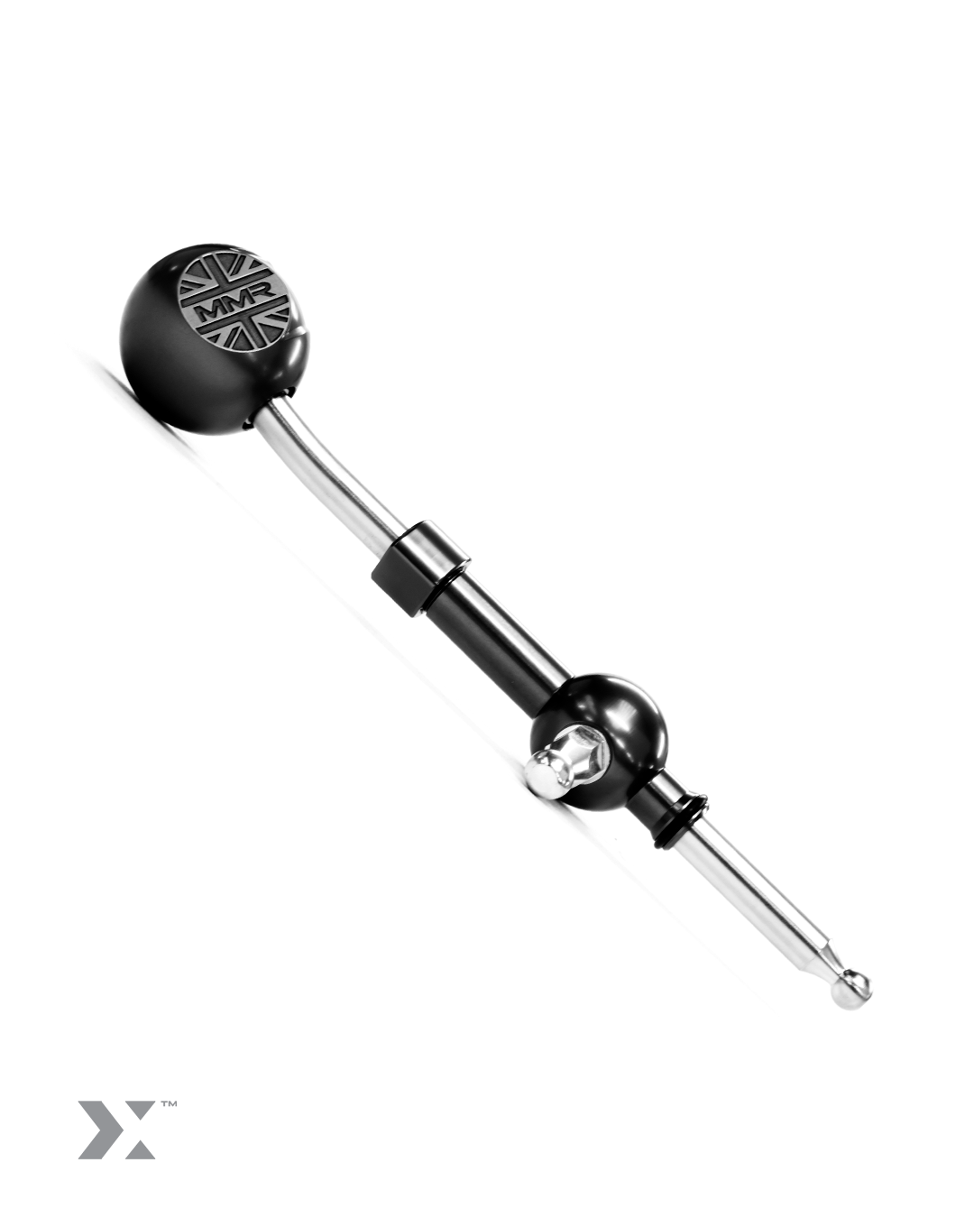 MINI F5x Short Shifter-set, titanium met grijze stiksels, MMR Performance MMR14-1403-TI-G - MMR14-1403-TI-G - MMR14-1403-TI-G - 3666618839851