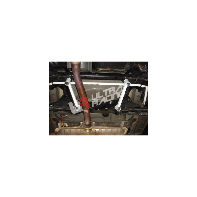 ULTRA RACING 2-punts achterste verstevigingsstang voor Mitsubishi Lancer 07+ /Sportback - U-211476-X - UR-RS4-444P - 3666618700113