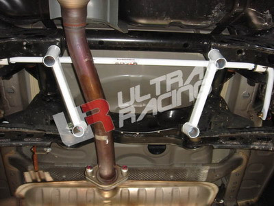 Barre de renfort arrière 2 points ULTRA RACING Mitsubishi Lancer 07+ /Sportback - U-211476-X - UR-RS4-444P - 3666618700113