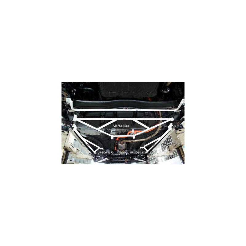 ULTRA RACING 4-punts achterste onderste anti-scoopstang voor Honda CRZ 10+ - U-219026-X - UR-RL4-1568 - 3666618716640