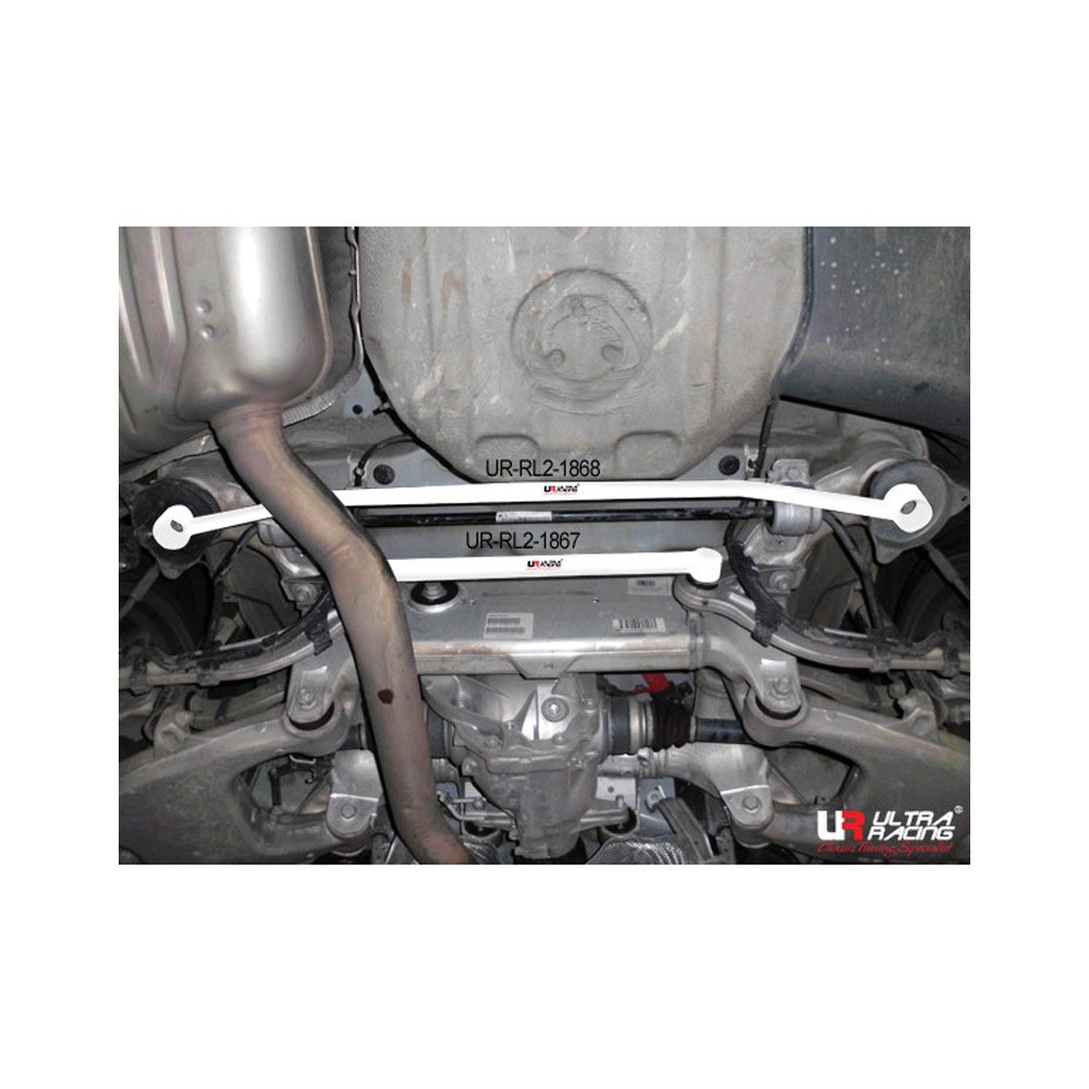 Barra antiavvicinamento posteriore inferiore 2 punti ULTRA RACING BMW 520/525 F10 10+ - U-220771-X - UR-RL2-1867 - 3666618715773