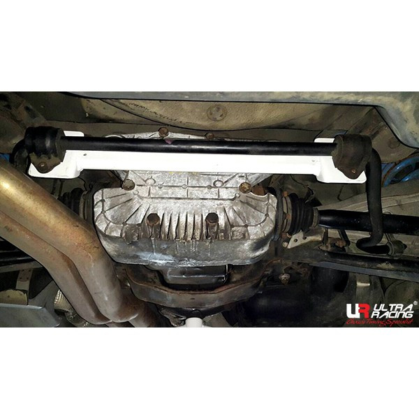 ULTRA RACING 2-punts achterste onderste stabilisatorstang BMW 3-serie E46 M3 3.2 01-06 - U-229718-X - URTW-RL2-2887 - 3666618714660