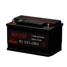 Atomique Batteries Hyperion 40-T6 Lithium-ion LiFePO4 12V high-performance 40Ah lithium battery - ATBAT-HYP40-T6 - 3770011694037