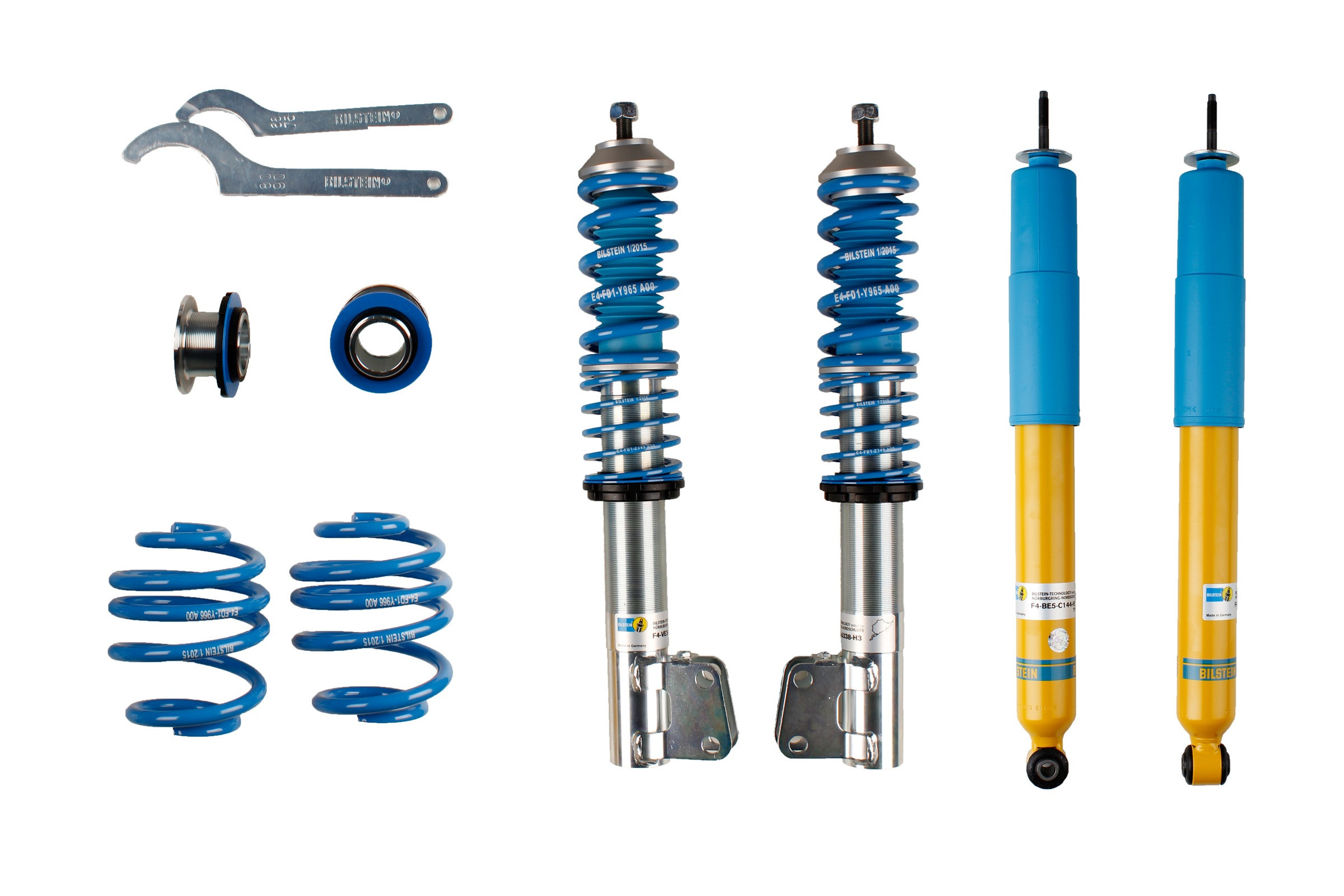 Kit Bilstein B14 voor Renault Clio B 09/98-02/00 - BIL-47-087750 - 47-087750 - 3661768319505