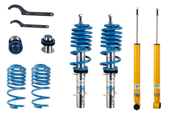 Kit Bilstein sospensioni filettati ammortizzatori regolabili B14 PSS Audi A3 8L1 - BIL-47-124851 - 47-124851 - 3661768448991