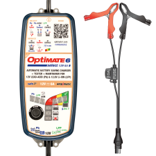 AGM, GEL, EFB, Lead-Acid &amp; Lithium LiFePO4 12V OptiMate 6 Select V2 TM370 Battery Charger - TM-370V2 - TM370 V2 - 5407012560150