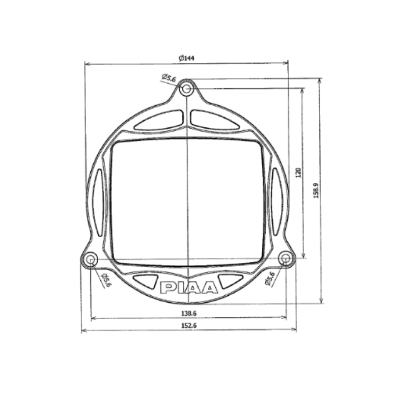 Lampada LED PIAA LPM163A Motorsport a lungo raggio - PI-LPM163A - LPM163A - 3666618799018