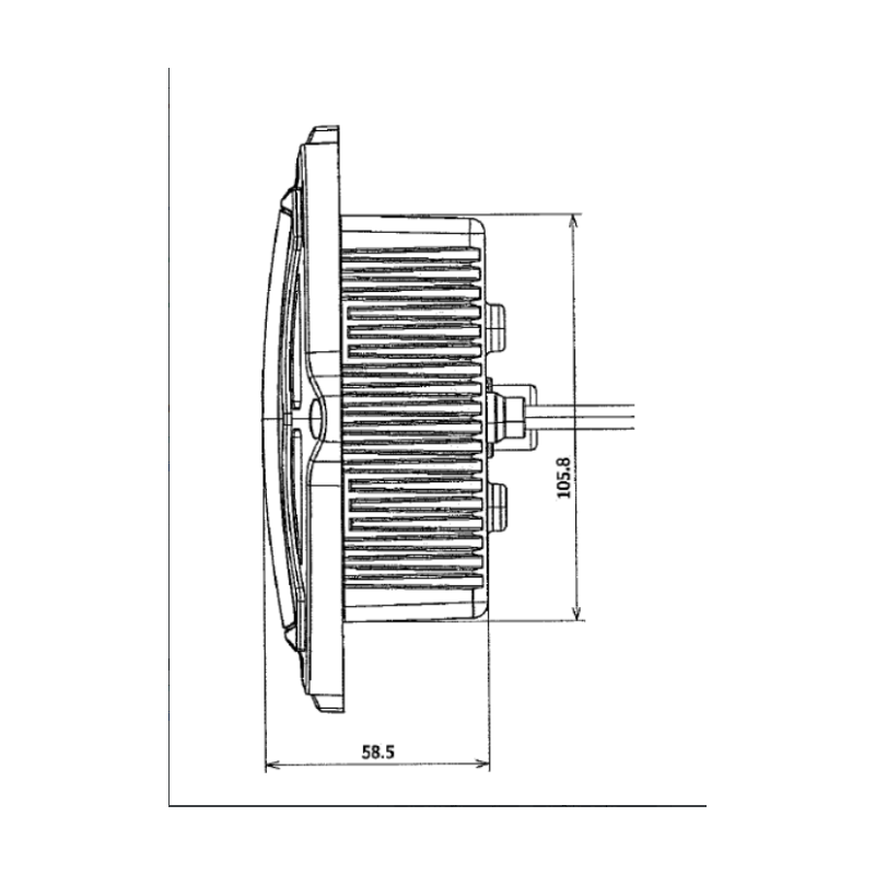 Faro a led Drive e a lungo raggio PIAA LPM167A 9000 lm - PI-LPM167A - LPM167A - 3666618799001
