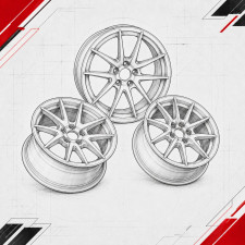 Cerchi per Renault Clio 5 Rally 5 - BUN-CLIOR5RALLY5-005 - BUN-CLIOR5RALLY5-005