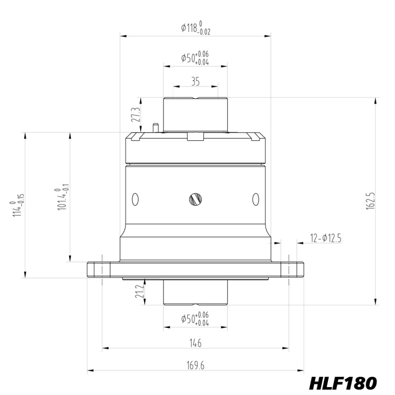 Differenziale a slittamento limitato Blackline Porsche 911 924 Turbo 915 43 scanalature - HLF180/43 - BR-AB-PR02 - HLF180/43 - 3666618037844