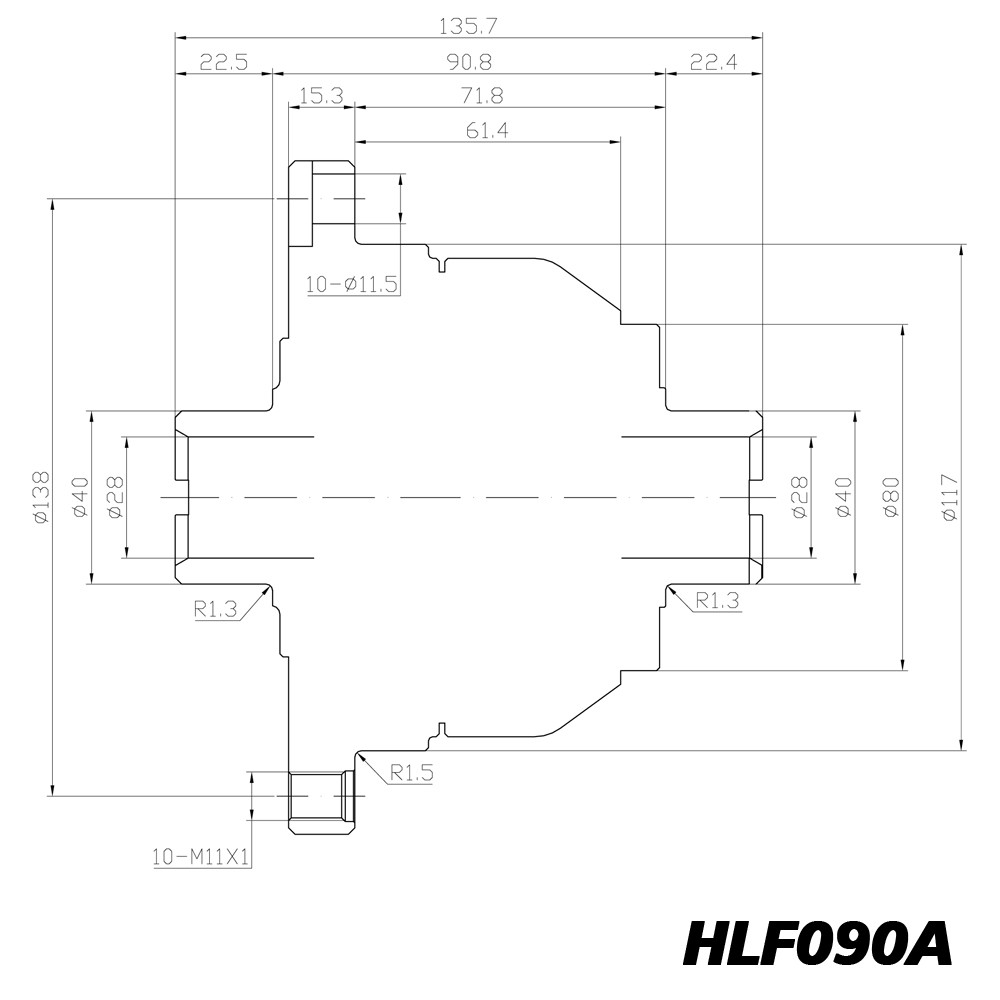 Differenziale a slittamento limitato Blackline Honda K20 K24 conversione a trazione integrale - HLF090A - BR-AB-H04 - HLF090A - 3666618037875