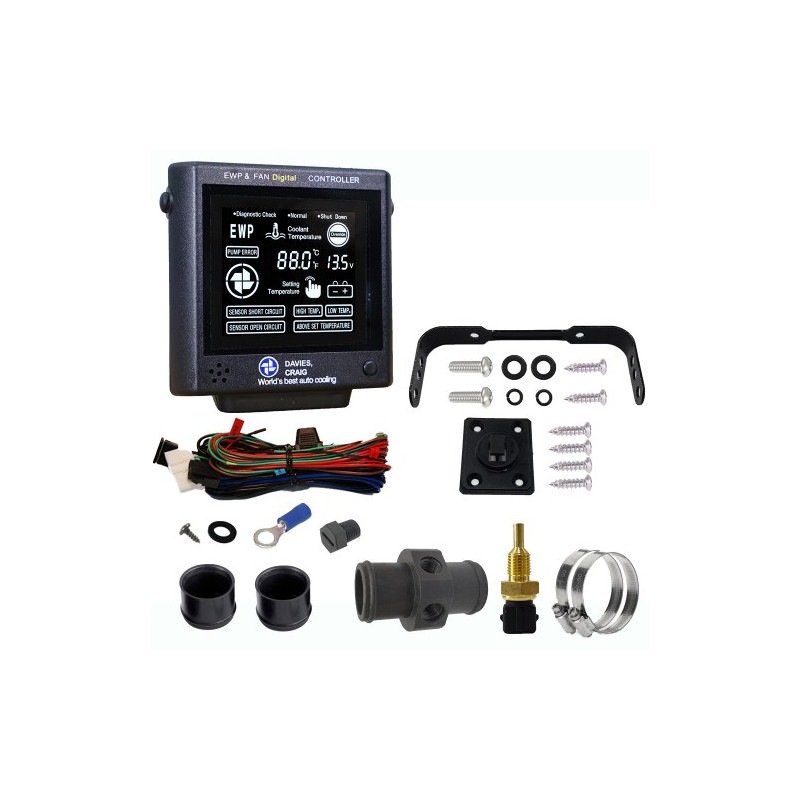 Kit contrôleur Davies Craig pompe et ventilateur - 12V / 24V - Réf. 8002 - M-EWPC3 - 989956 - 3661768400371