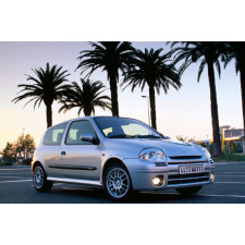 Inoxcar sportuitlaat Renault Clio 2 RS fase 1 172 cv (2000–2001) Verborgen uitlaatpijp