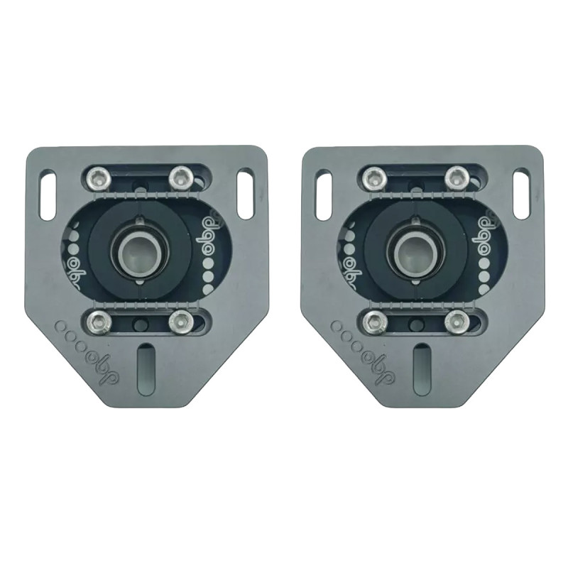 Pair of Adjustable Ball Joint Rod End Bushings OBP BMW E36 E8x E9x Z3 Z4 - OBPTM36F - OBP-TM36F - OBPTM36F - 3661768110812