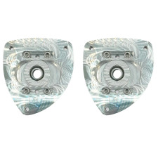 Paire de Coupelles Réglables OBP Renault Clio 3 RS 197/200 jusqu'à Mai 2010 - OBP-TM008F - OBPTM008F - 3666618594705