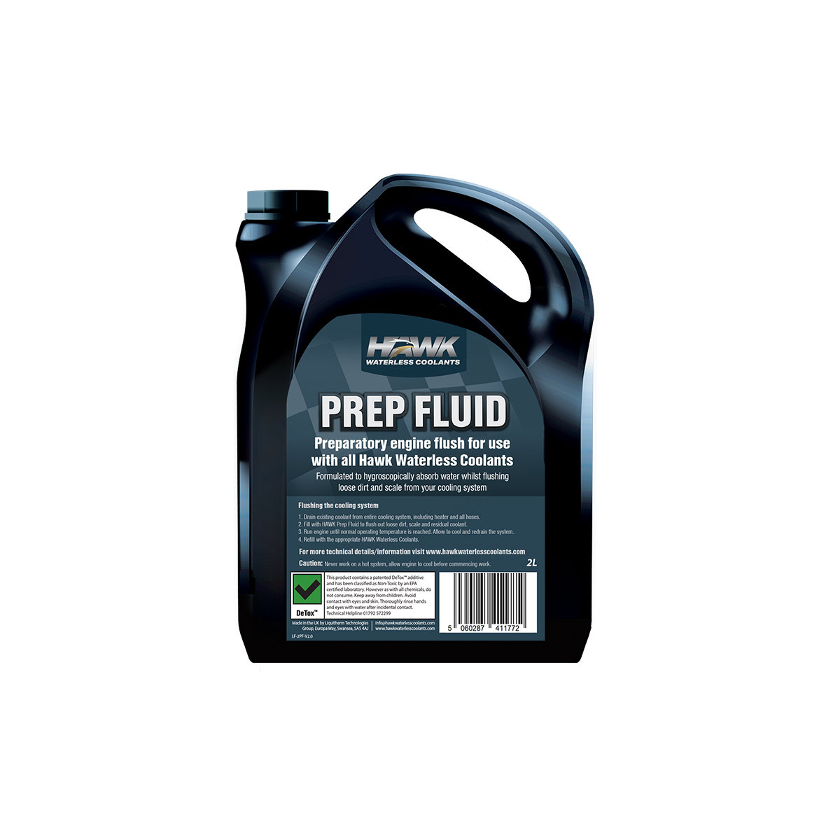 Hawk Prep Fluid 2L koelvloeistof voor het koelsysteem - EV-PREP-FLUID-2L - EPF-02L - 3661768432570