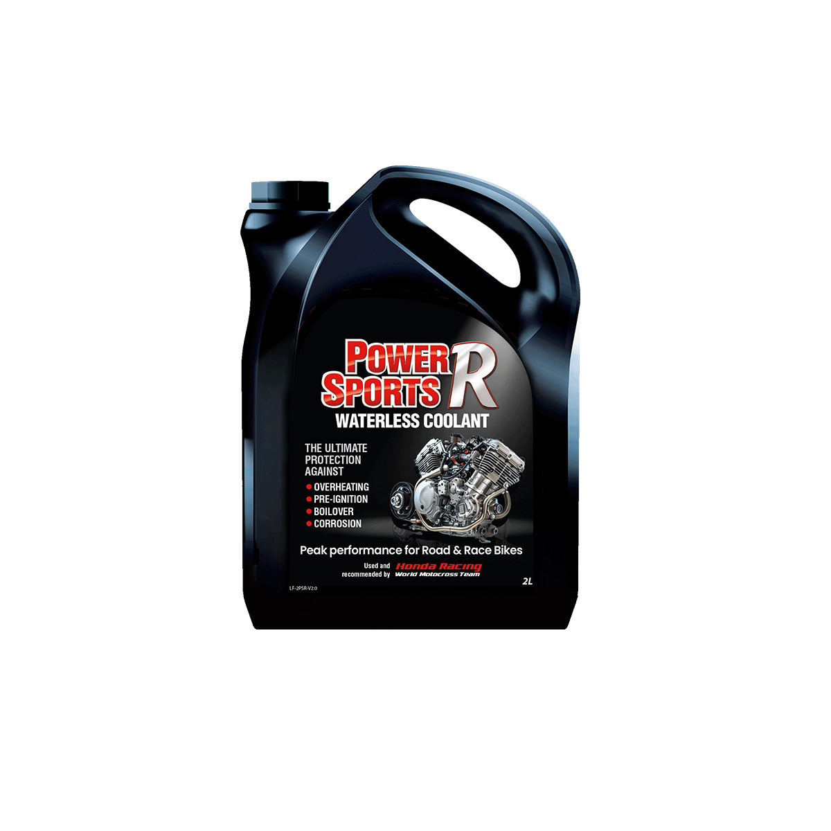 Liquide de Refroidissement Moto Hawk PowerSports R Sans Eau 2L - EV-PWRSPORT-R-2L - EPS-R-02L - 3661768477397