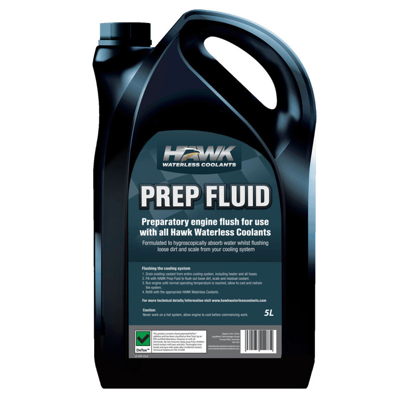 Hawk Prep Fluid 5 l koelvloeistof voor het koelsysteem - EV-PREP-FLUID-5L - EPF-05L - 5060287411765