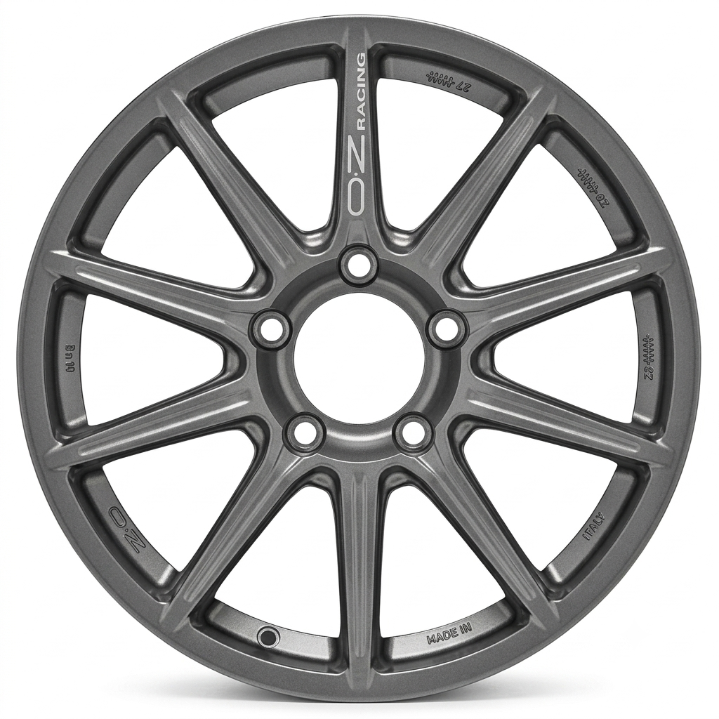 OZ Racing Rally Tarmac aluminium velg 18x8 mat grafietgrijs - Toyota Yaris GR Rally2 - W01E31001YL3 - OZ-TARMACRALLYR2-801831-A - W01E31001 YL3 - 3666618799216