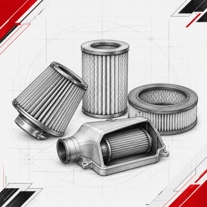 Filtratie Renault Clio R3 Max - BUN-CLIOR3MAX-006 - BUN-CLIOR3MAX-006