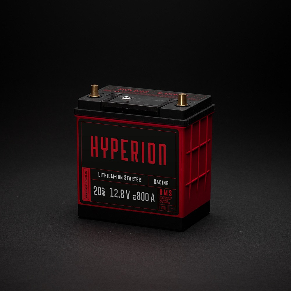 Batteria litio Atomique Batteries Hyperion 20 Lithium-ion LiFePO4 12V alte prestazioni 20Ah - ATBAT-HYP20 - AB-HYP20 - 3770011694051