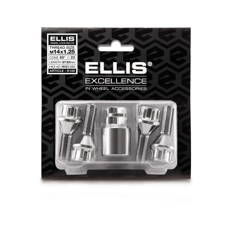 Kit boulons antivol de roue coniques 60° - DM-IGARD-BOU.14X150.50 - BTXECN50AS - 3666618797427