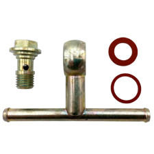 Kit raccordo benzina banjo semplice a T - Weber DCOE / DCO/SP / DCNF - W-FK00043 - FK00043 - 3666618846378