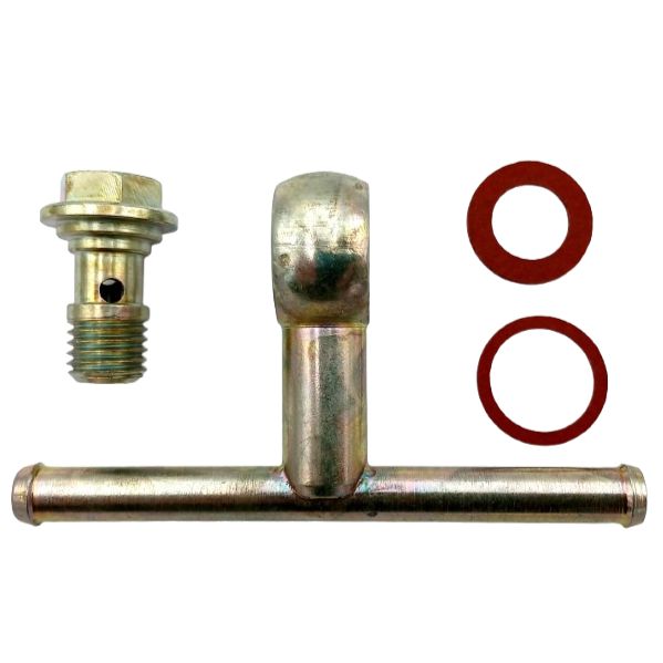 Enkelvoudige banjo-T-koppelset voor benzine - Weber DCOE / DCO/SP / DCNF - W-FK00043 - FK00043 - 3666618846378