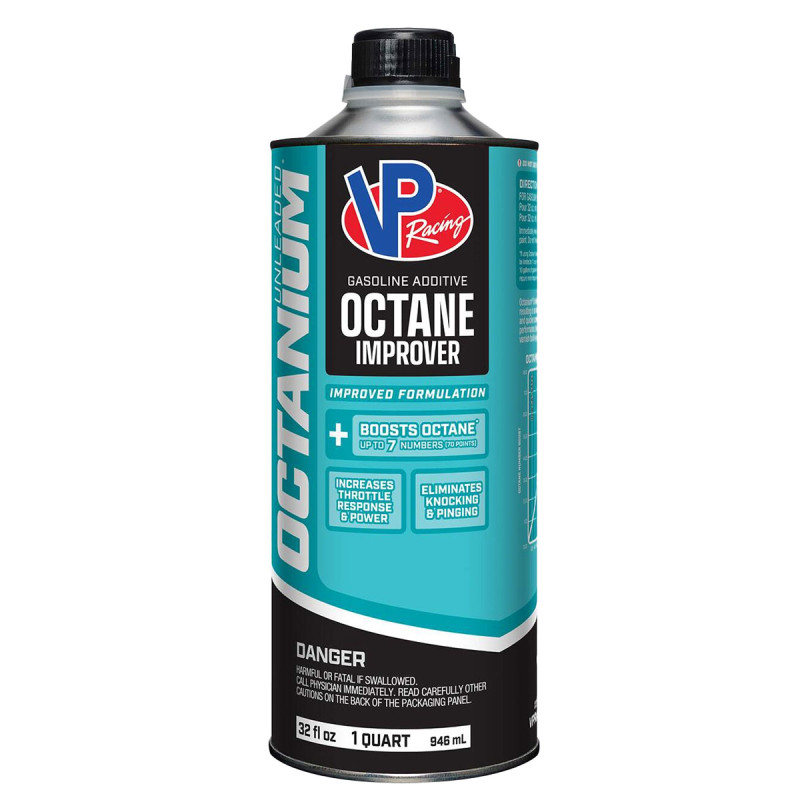 VP Racing - Aditiv pentru benzină Octanium fără plumb, aproximativ 1 L (946 ml) - VP-ADD-29505 - 29505 - 846781006141
