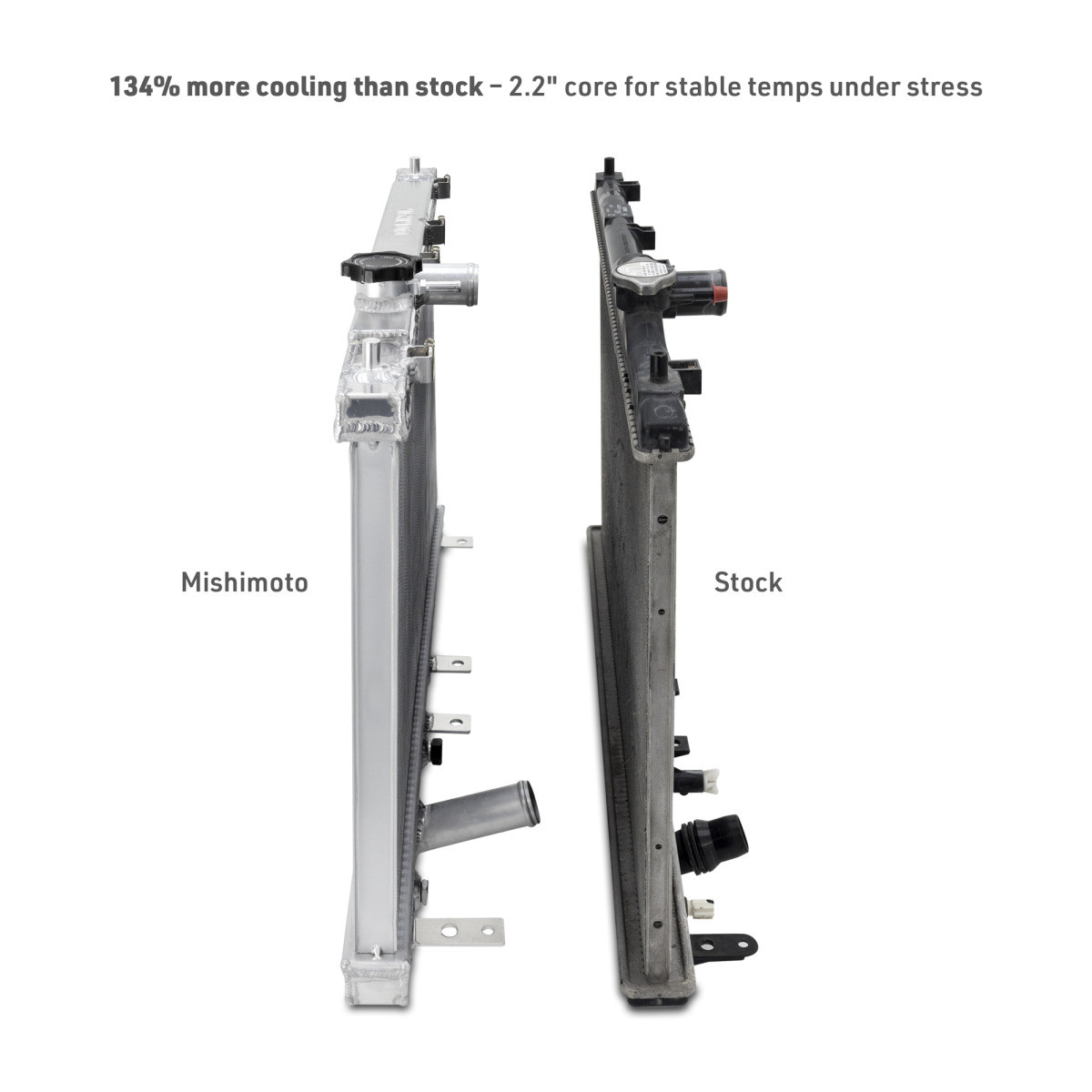 Mishimoto-waterkoeler voor Honda Civic Si 2012-2015 - MIM-RAD-CIV-12SI - MMRAD-CIV-12SI - 3666618847467