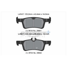Plăcuțe de frână Pagid T8235 Street+ ph3 - PA-8235.ST - E8235